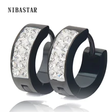 Высокое качество, модные ювелирные изделия, золото/серебро/черное покрытие,, AAA кубический циркон, серьги-гвоздики для женщин