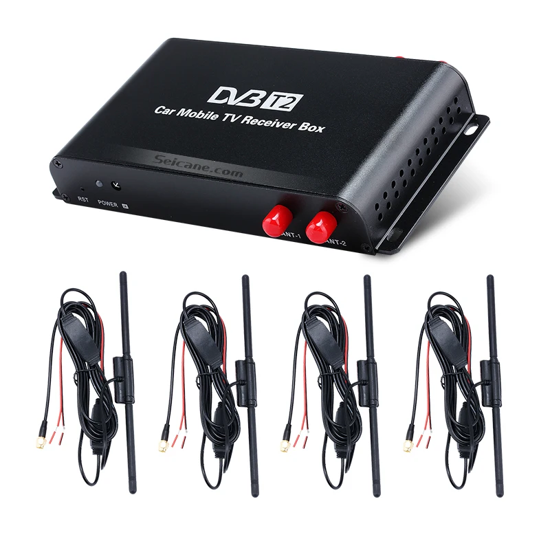 

Seicane HD 1080P DVB-T2 4 tuner TV RECEIVER TV BOX For CAR DVD player with HDMI