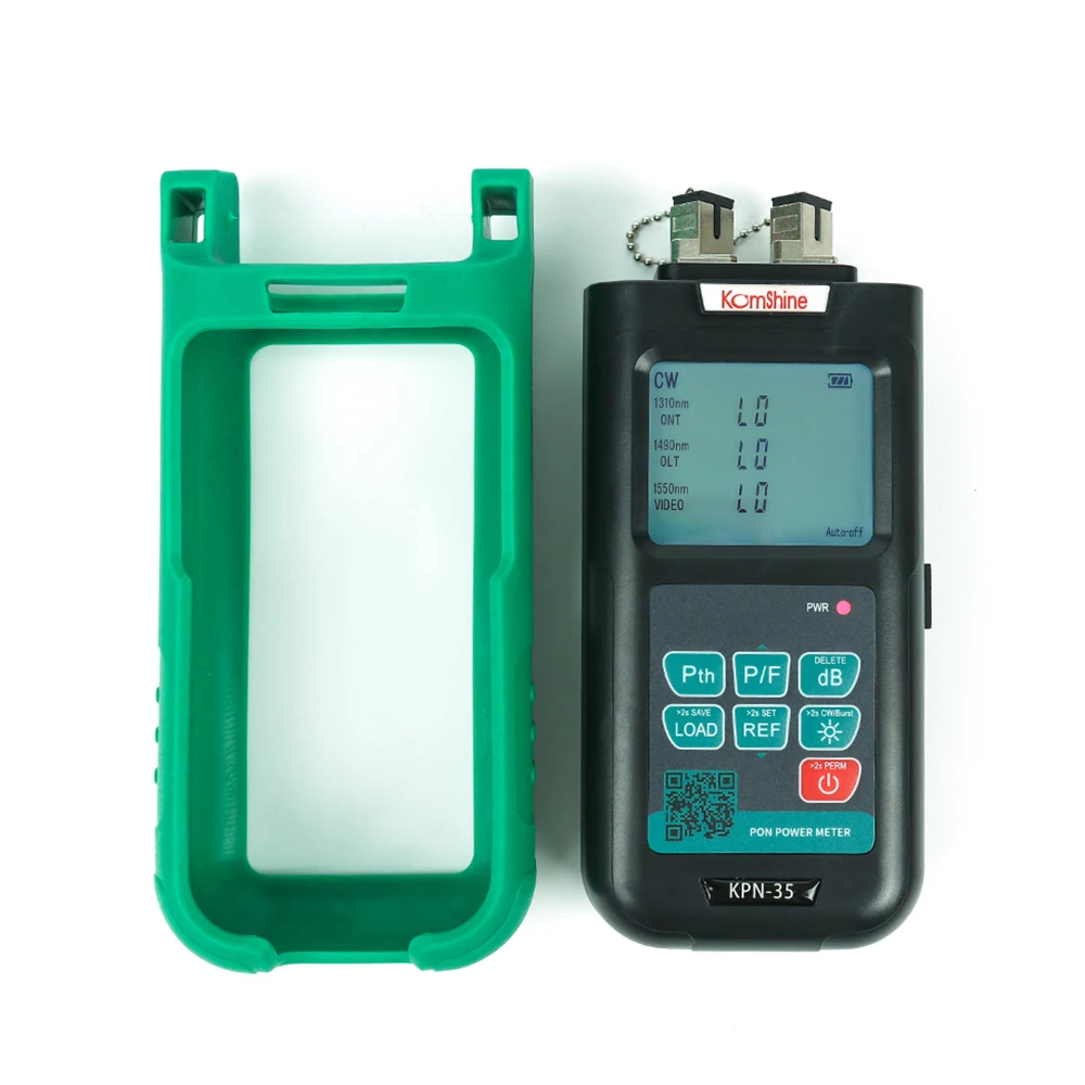 

Smallest, Lightest and Fastest KOMSHINE KPN-35 PON power meter with SC UPC connector similar to JDSU optical power meter