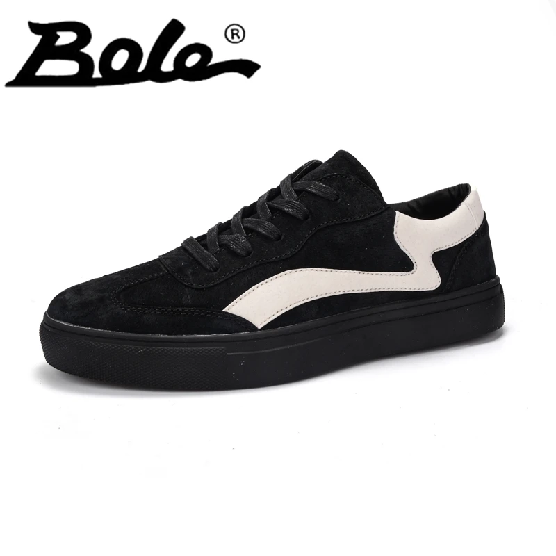 

Men Leather Casual Shoes Flat Round Toe Hombre Zapatos Winter Short Plush Keep Warm Pigskin Shoes Solid Light Weight Men Shoes