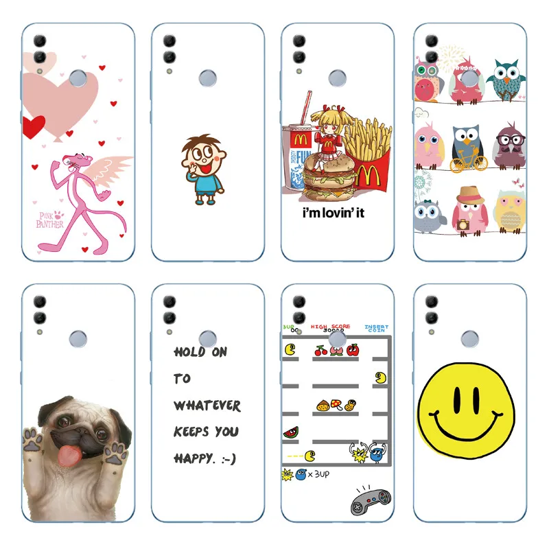 

For Huawei Honor 10 Lite Silicone Case Back Cover For Huawei P9 Lite / P8 Lite Soft TPU Case