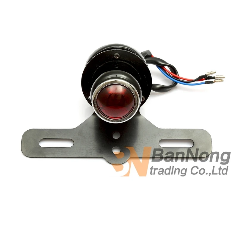 Modified Retro Style Motorcycle Rear Tail Light Running Brake Light For Harley Cruising Prince