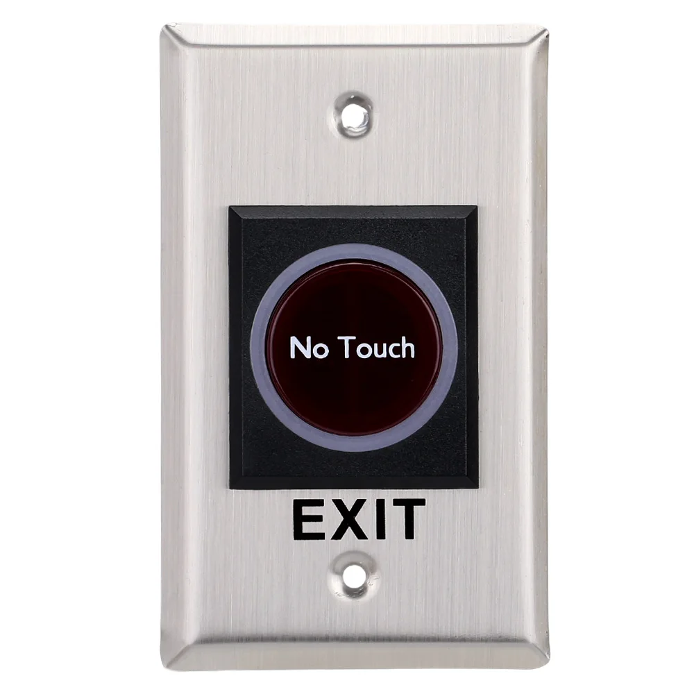 Buy Infrared Stainless Steel No Touch Door Exit Touch