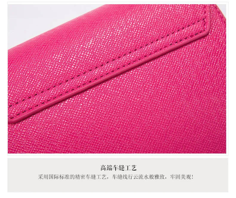 51 Korean Version New Mini Messenger Women Bags Solid Buckle Chain Shoulder Bag Small Square Package Cross Pattern Summer