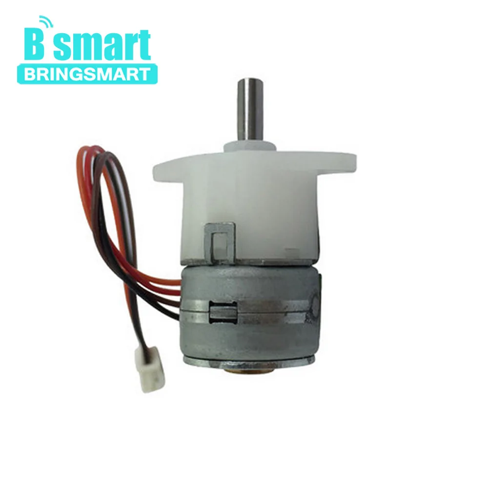 Bringsmart GM12-15BY DC мотор редуктор соотношение 1:50 высокое качество редуктор шаговый редуктор двигатель с высоким крутящим моментом DC мини-шаговый двигатель