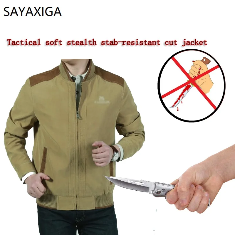 

Self Defense Soft Cutfree Clothing Tactical Jacket Anti Cut Anti-Knife Cut Resistant Jacket Anti Stab Proof Anti Sharp clothes