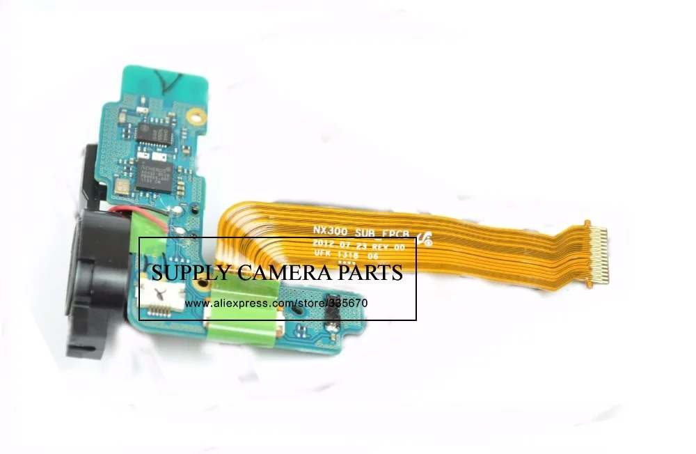 

Free Shipping!95%new For Samsung NX300 Speaker Connection Board PCB Replacement Repair Part