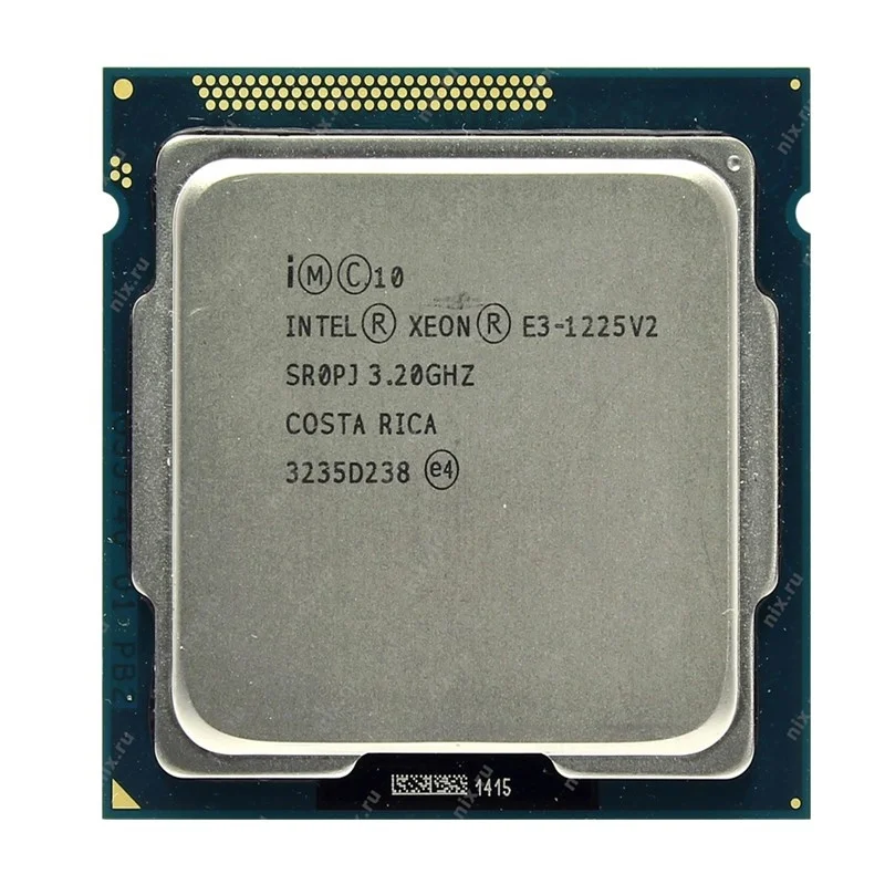 

Intel Xeon E3 1225 V2 Quad Core CPU Processor 3.2GHz LGA 1155 8MB E3-1225 V2 SR0PJ