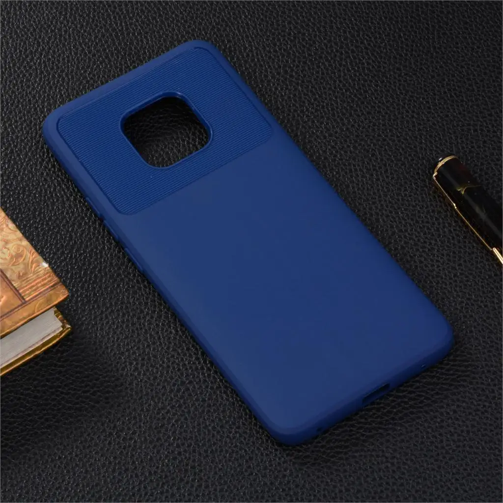 Solid Silicone Cases For Huawei Mate 20 Pro Honor 10 Lite 7C 7s 8X 7A Flexible Soft Business Covers |