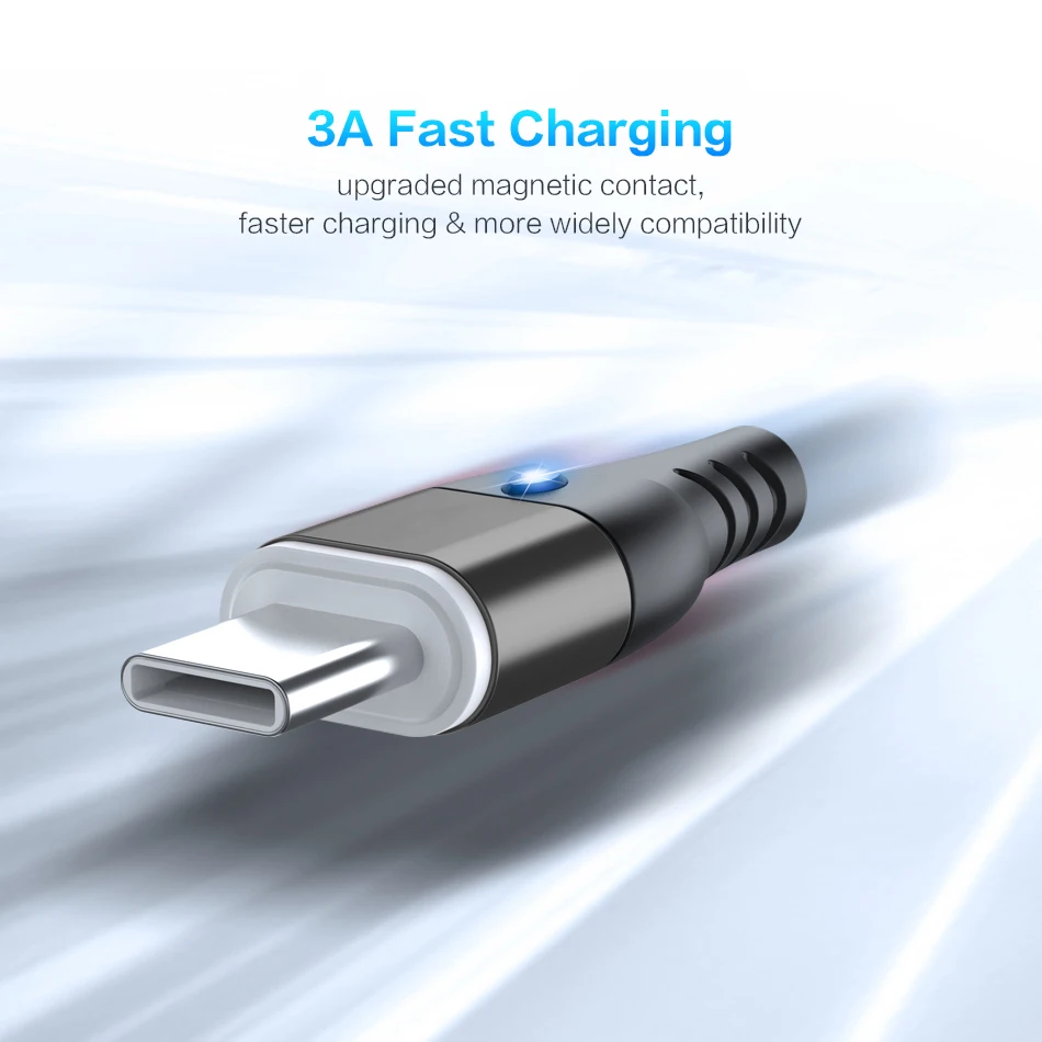 Магнитный кабель Micro usb type C адаптер для быстрой зарядки телефона Microusb type-C магнитное зарядное устройство usb c для iphone samsung xiaomi