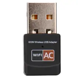 600 Мбит/с Dual Band 2.4 ГГц 5 ГГц USB Wi-Fi Dongle ac600 Беспроводной сетевой адаптер sep03