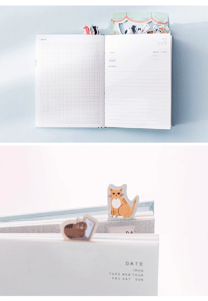 A5 корейский Kawaii Cat Agenda блокнот дневник планировщик Органайзер блокнот s Planbook журнал расписание студенческие канцелярские принадлежности подарки