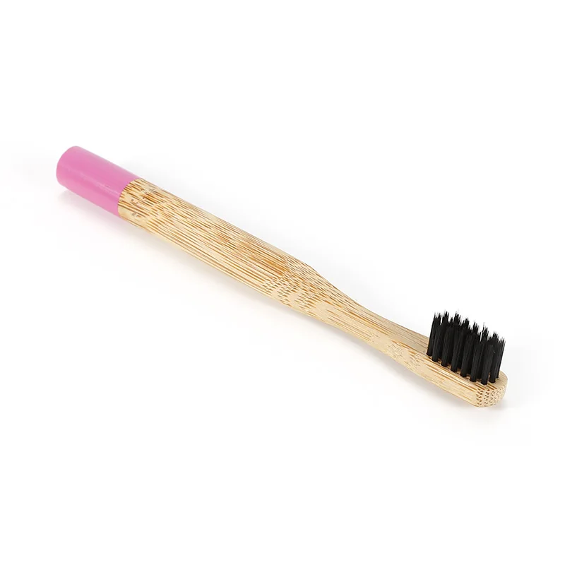 Новая зубная щетка из натурального бамбука бамбуковый уголь зубная щетка низкоуглеродистая бамбуковая нейлоновая деревянная ручка зубная щетка 1 шт. щетка - Цвет: Toothbrush-01