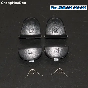 

ChengHaoRan 1-10Sets Replacement JDS-001 011 for Sony Playstation 4 PS4 Controller L2 R2 L1 R1 Trigger Button with Spring