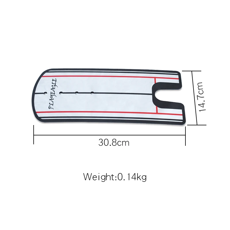 1 шт. PLAYEAGLE подкладка для гольфа зеркало выравнивание учебная помощь клюшка для гольфа прямая тренировка глаз
