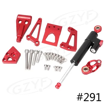 

CNC Aluminum Steering Damper Stabilizer Safety Control w/ Mounting Bracket for Kawasaki ER6N 2009 2010 2011, 21 Colors Available