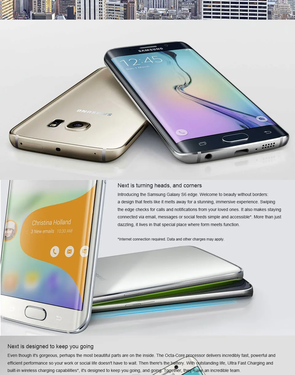 buy refurbished iphone Refurbished Samsung Galaxy S6 Edge G925F/P S6 G920A/F/P 5.1"Mobile Phone Octa Core 3GB RAM 32GB ROM LTE 16MP buy refurbished iphone