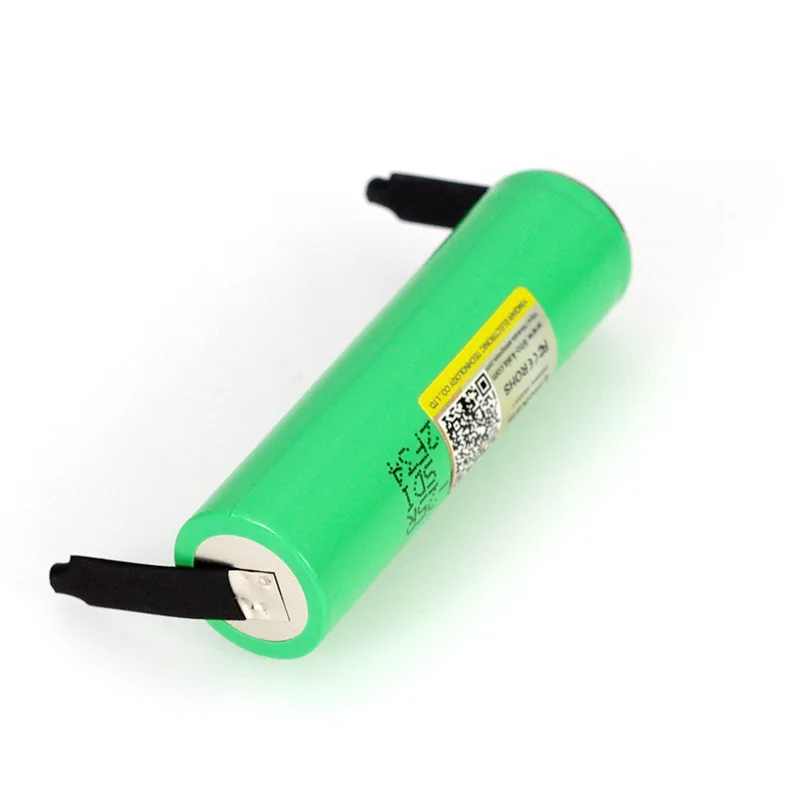 LiitoKala 3,7 V 18650 2500 mAh батарея INR1865025R 3,6 V разрядка 20A специальная батарея питания+ DIY никелевый лист