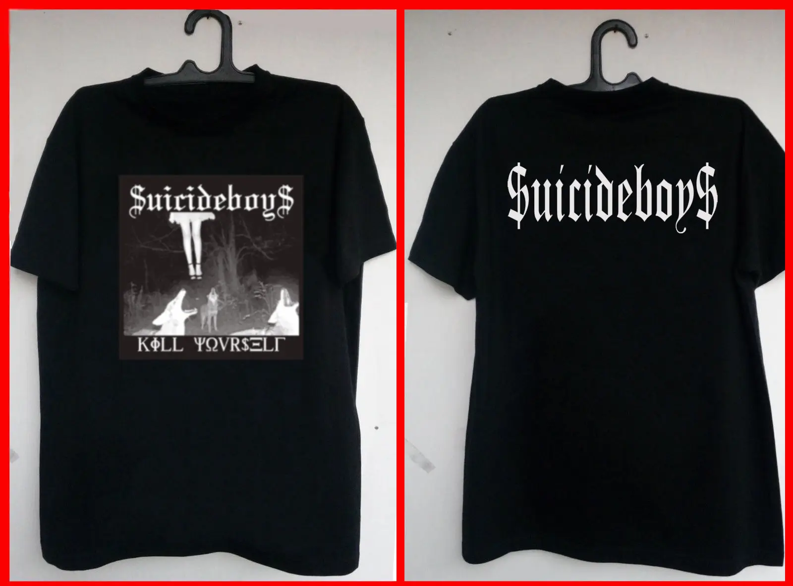 

Suicideboys G59 Smoked KILL YOUR SELF Out T-shirt RAREt 100% Cotton Straight O-Neck Short Sleeve