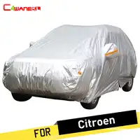 Cawanerl 屋外車カバー自動車太陽雪雨抗 UV 保護防塵カバーシトロエン C-Crosser で DS3 DS4 DS5 Xantia