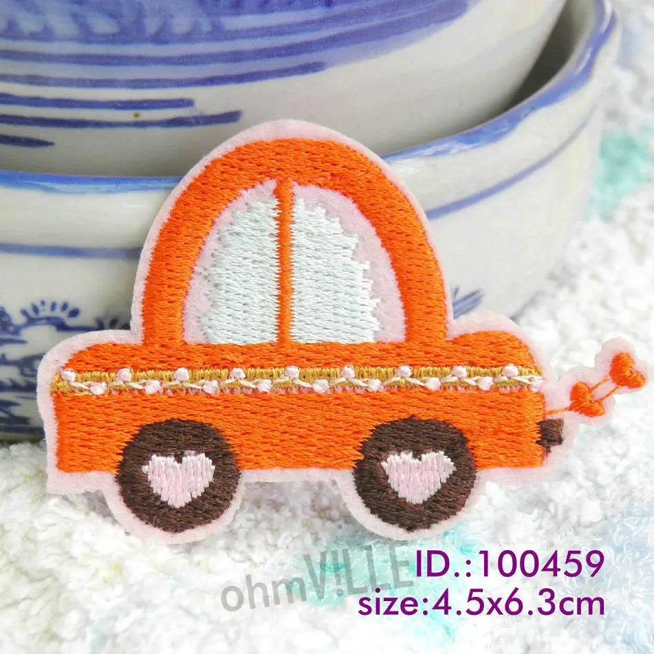 

2016 New 100459 Love Car! Iron-on Patches Of Embroidered "easy To Apply, Just Iron-on" Guaranteed 100% Quality +free Shipping