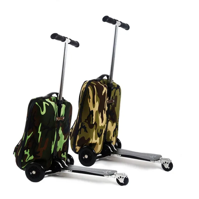 Buy Discerptible Suitcase Scooter PVC Scooter Luggage