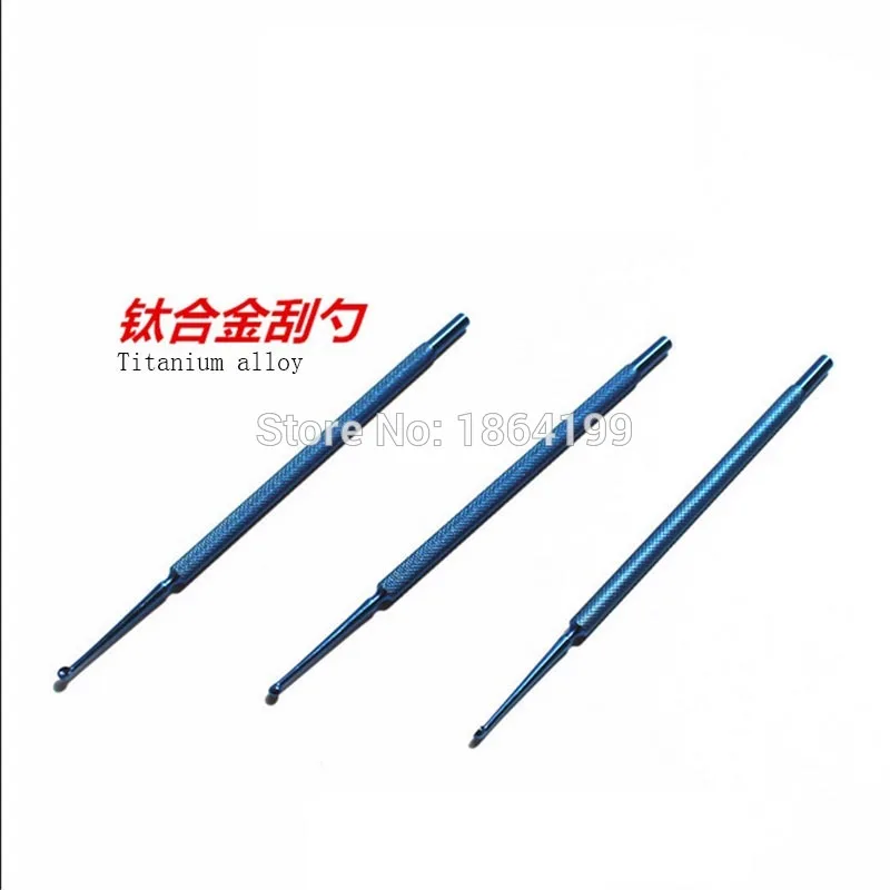 3 Size Titanium alloy Microscopic Instruments Ophthalmic Tarsal Gland Cysts Tweezers meyerhoefer chalazion curette | Инструменты