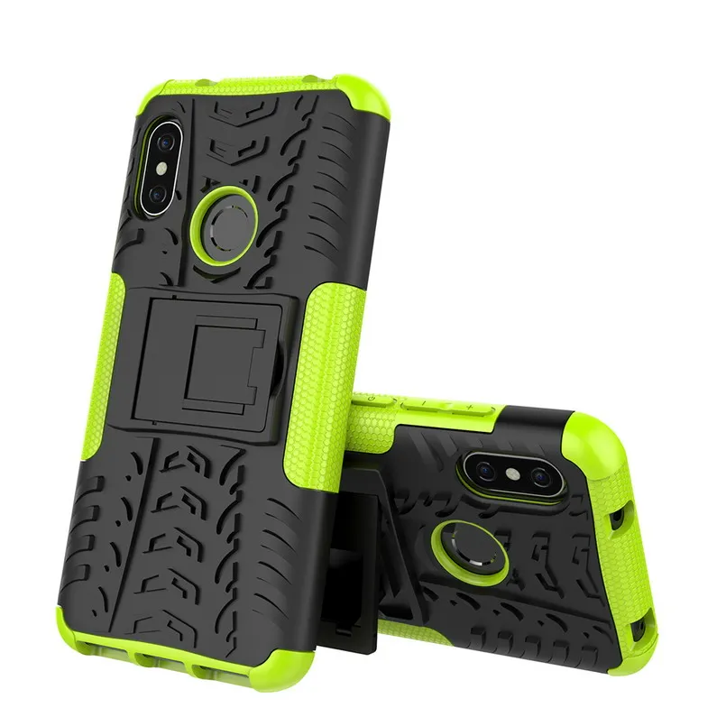 

For Xiaomi Redmi 6 Pro Armor Cover for Redmi 6 5 Plus 5 4 3s 3 Pro Note 4 4X 5 5A 6 Pro PC+TPU Heavy Duty Shockproof Phone Cases