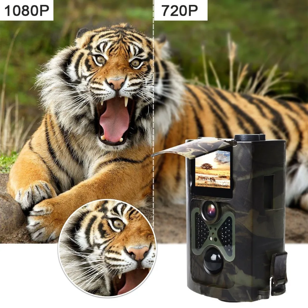 Hunting Trail Camera 24MP 1080P Wildlife Cameras Photo traps Forest Wildcamera HC550A Photo Video Trap Tracking Surveillance