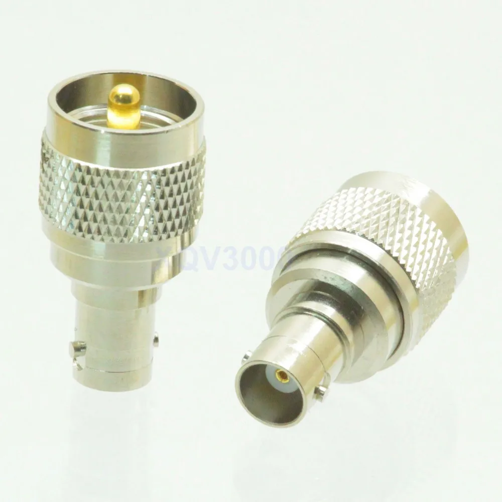 

Adapter converter PL259 UHF male plug to BNC female jack pin RF COAXIAL For Radio Antenna