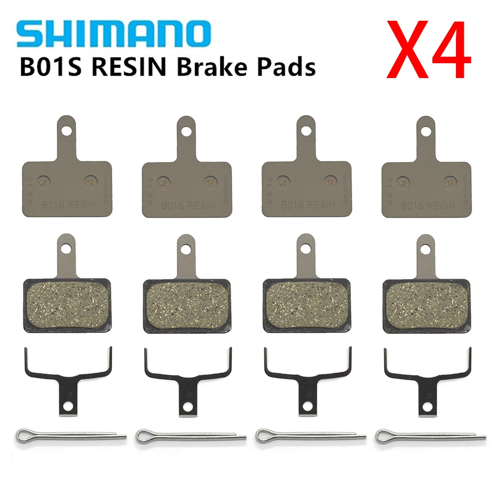 Panorama donker jukbeen 4PCS Shimano B01S remblokken Resin Schijfremblokken voor MTB  MT200/M315/M355/M395/ m446/M575/M486/M485/M445|Fietsremmen| - AliExpress