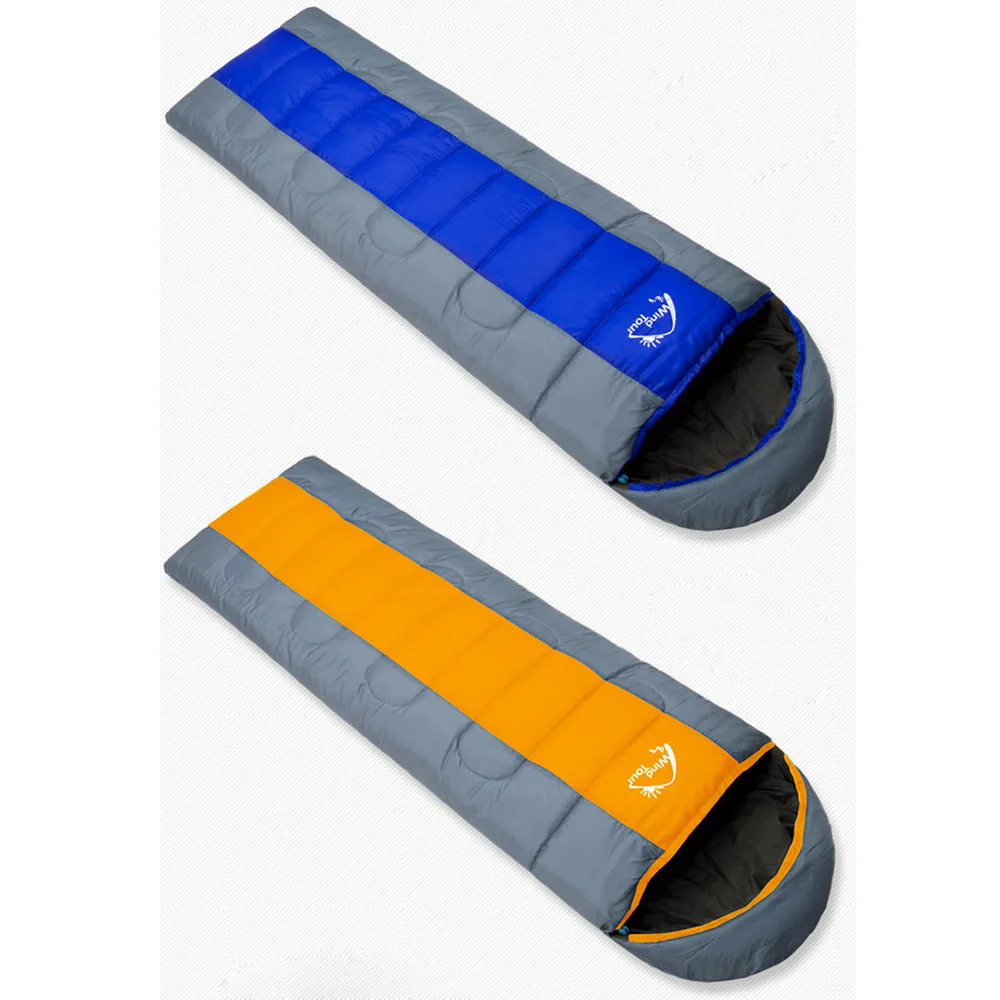

Wholesale Waterproof Outoodr Sports Camping Sleeping Bags Autumn Winter Envelope Type Travel Thick Thermal Sleeping Pack Bag