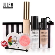LULAA, 5 шт., для ежедневного использования, косметика, наборы для макияжа, косметика, подарочный набор, набор инструментов, макияж, подарок