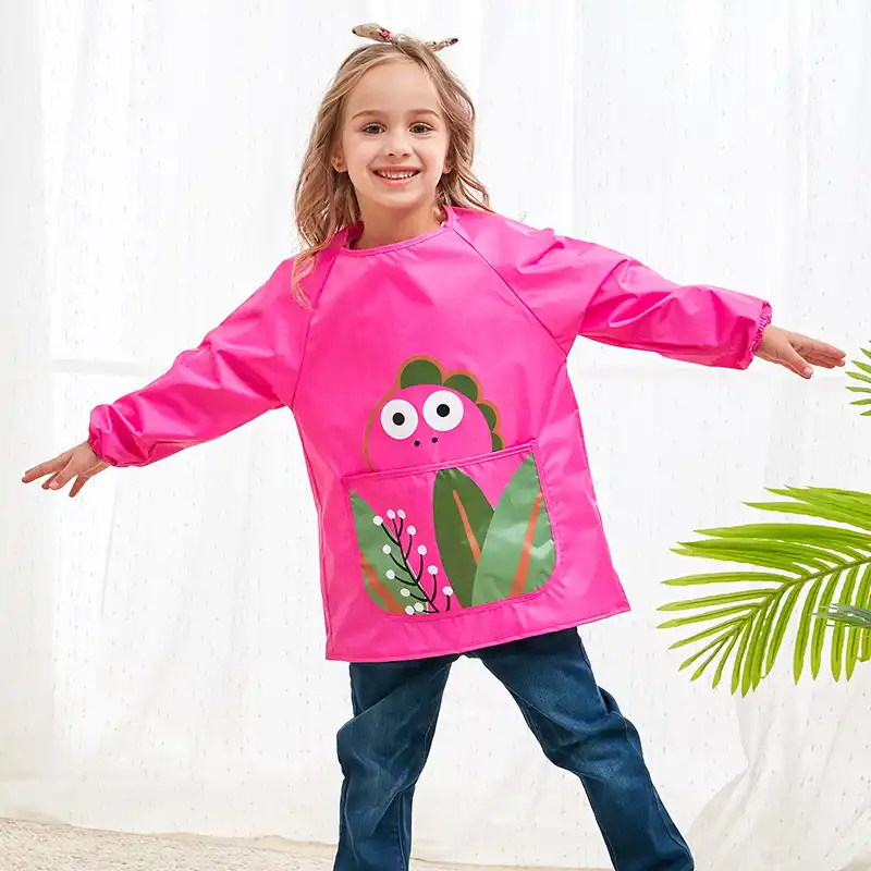 Detail Feedback Questions About Children Waterproof A Painting Children Waterproof A Painting Drawing Coat Costume Crafts Paint Antifouling As For Kids Kindergarten Toddlers Art
