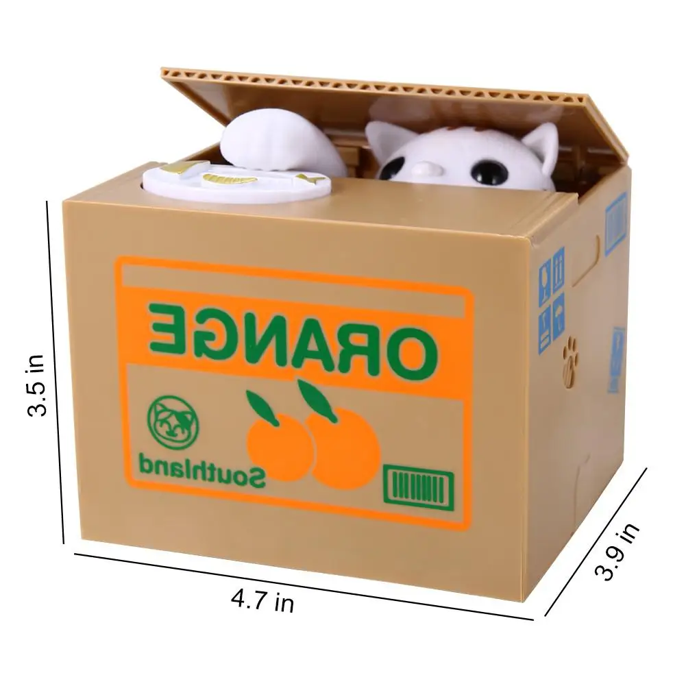 Adeeing электронная автоматическая кража копилка белая игрушка и домашний