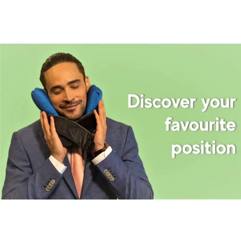 Hiking Scarves Outdoor Portable Pillow Neck Scarf Cold-proof Keep Warm Collar Neck Pillow Massage Cushion  (2)