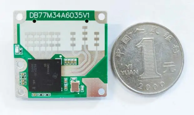 1 шт. 77 ГГц миллиметр волновой Радарный модуль IWR1443 основная плата mmWave радар чип