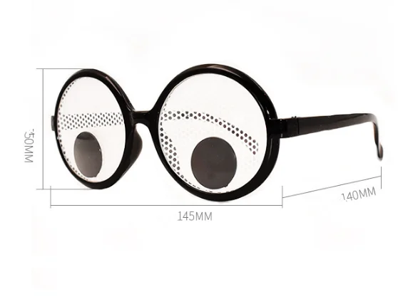 Новинка; Карнавальный костюм для вечеринки; забавные очки для глаз Googly; вечерние очки и игрушки для Хэллоуина; вечерние украшения