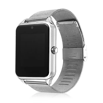 

Z60 Touch Screen Smart Watch GT08 Plus Metal Clock With Sim Card Slot Push Message Bluetooth Android IOS Phone Smartwatch PK S8