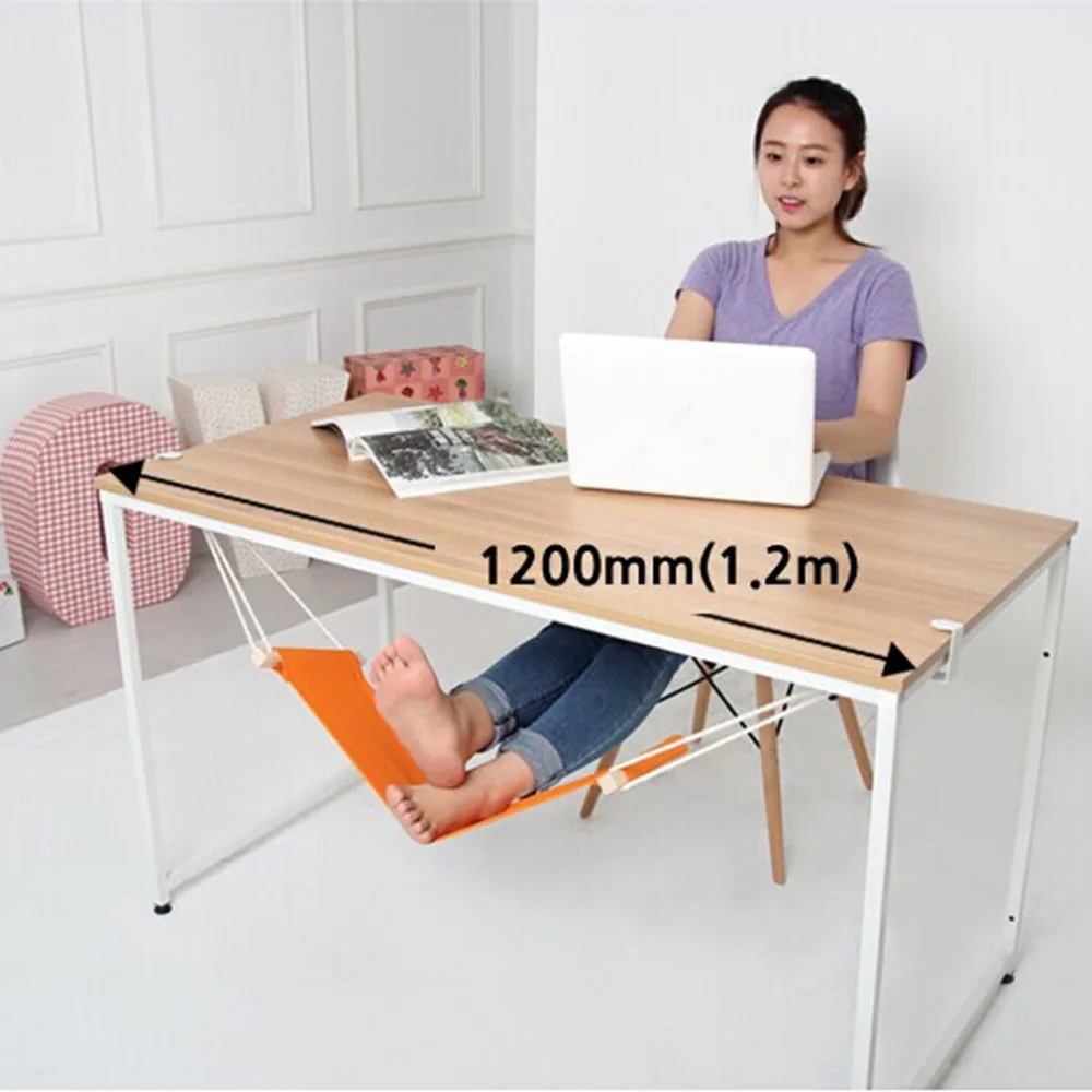 1Pcs Portable Novelty Mini Office Foot Rest Stand Adjustable Desk Feet Hammock Brand New