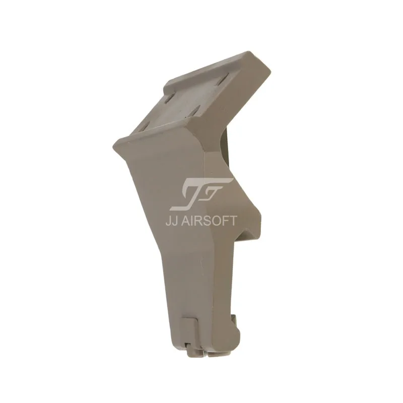 JJ Airsoft KAC Style 45-градусная фотография для T1/крепление со смещением/T2/T-1/TARGET TR02 Red Dot (Tan)