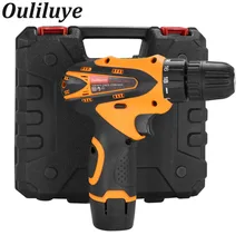 OULILUYE Power Tools Mini/12V Cordless Electric Screwdriver/drills Rechargeable Screwdriver Lithuium Household Wireless Drill prostormer 12v hand electric drill cordless screwdriver high quality drill electric screwdriver machine rechargeable power tools