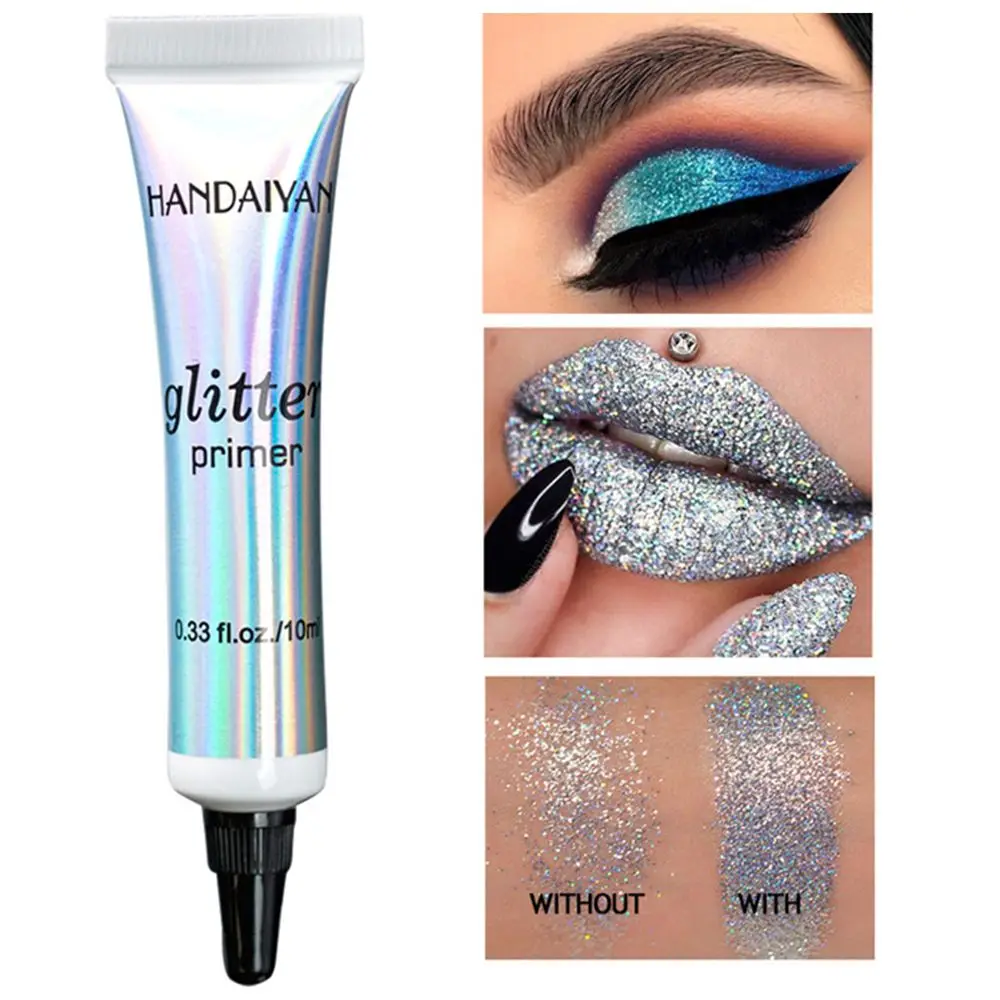 

Eye Makeup Base Long Lasting Glitter Primer Pre-makeup Cream For Eyeshadow Lip Makeup Sequins Fixed Foundation Primer Cosmetics