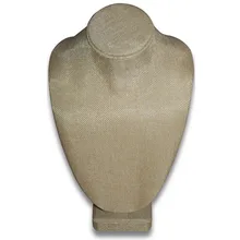 Ювелирные колье держатель стенд плоть конопли покрытием ожерелье стеллаж деревянные украшения стоит 20*15*33 см