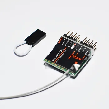 

RX-F801 8CH Receiver w/PPM Output D8 Mode Compatible FRSKY X9D/ X9D PLUS/ DJT/DFT/DHT