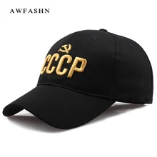 Новинка года, Русская Шапка с буквенной вышивкой в стиле хип-хоп, шапка мужская женская Высококачественная бейсболка черного цвета, значок для гольфа, спортивный хлопок