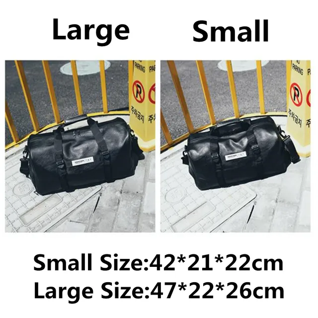 2019 torba podróżna z butami kieszenie PU skórzane torebki o dużej pojemności czarny bagaż dla mężczyzn kobiety Duffle Totes pakiet torba czarny tanie tanio Aequeen Moda zipper Stałe Podróż torba WOMEN Miękkie Travel Bag Luggage PU Leather Wszechstronny Torby podróżne SKUA58218 2019 torba podróżna z butami kieszenie PU skórzane torebki o dużej pojemności czarny bagaż dla mężczyzn kobiety Duffle Totes pakiet torba czarny tanie tanio Aequeen Moda zipper Stałe Podróż torba WOMEN Miękkie Travel Bag Luggage PU Leather Wszechstronny Torby podróżne SKUA58218