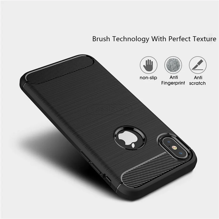 YAMIZOO For iPhone 6s Case Thin Soft Carbon Fiber Shockproof Cover Silicone Matte Phone Cases for iPhone 6 7 8 Plus X Case Coque (5)
