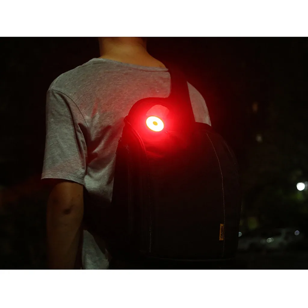 Best Helmet Strobe Signal Light Survival Waterproof riding Lamp Bicycle Taillight USB Charging Night Riding Warning Helmet Light 1