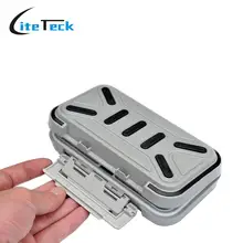 Водонепроницаемый рыболовный пластиковый ящик Летающий ящик ударопрочный крючок чехол для хранения Крышка Коробка Рыболовные снасти коробки